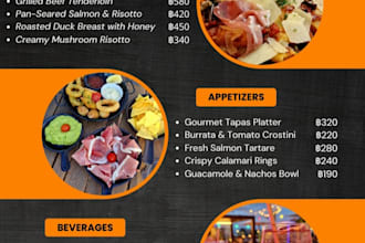 design a professional restaurant
