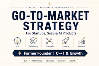 create a go to market strategy for your startup
