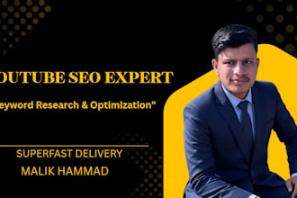 optimize youtube vedio  seo