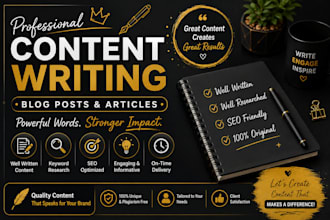write SEO friendly blog post