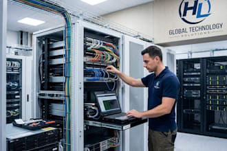 provide onsite network engineer and data center support