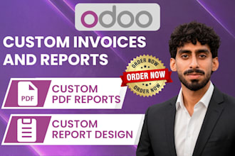 do odoo customization for qweb pdf reports and odoo invoice templates