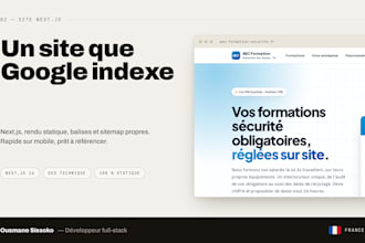build your SEO optimized nextjs website that ranks on google