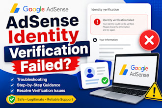 fix google adsense identity verification failed issues