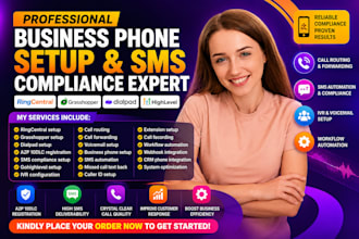 setup grasshopper dialpad ringcentral a2p 10dlc gohighlevel ivr sms compliance