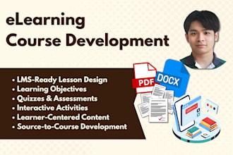 transform your content into an engaging elearning course