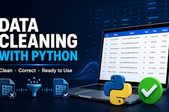 clean and preprocess your data using python pandas