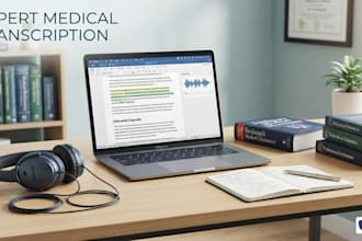 provide accurate medical transcription by a doctor