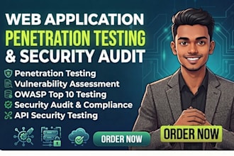 conduct web application vulnerability assessment and security audit