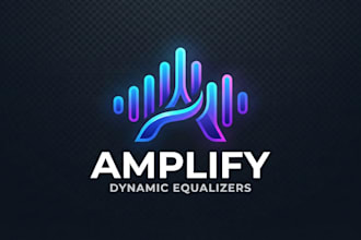 design a dynamic equalizer logo for your brand