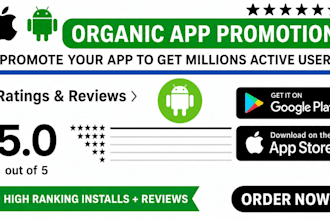 do mobile app download install, ios app user promotion, app feed back, game app