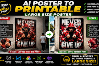 turn your ai poster into a print ready large format file