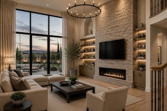 do interior exterior design architectural 3d modeling and rendering