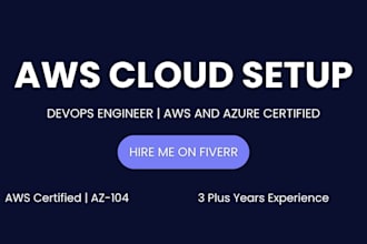 set up AWS cloud infrastructure and vpc networking for your business