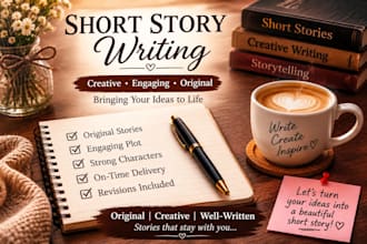 write short stories with creative and original content