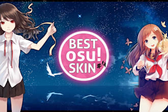 create a custom osu map and skin for you