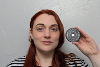 create ugc product photos, female creator, amazon or socials
