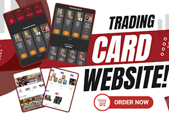 design trading card tgc shopify store pokemon game store trading card website