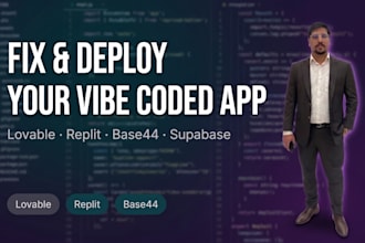 deploy, fix and migrate your lovable, replit, bolt or base44 app