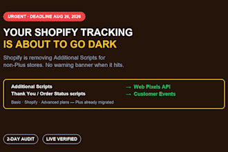 migrate your shopify ga4 and ads tracking off additional scripts