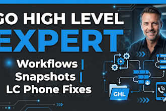be gohighlevel expert ghl vr ghl ai automation ghl crm automation snapshot setup