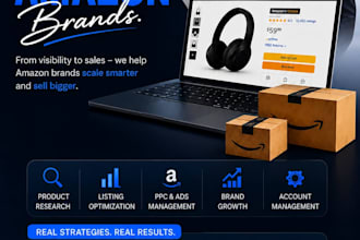 be your professional amazon account manager