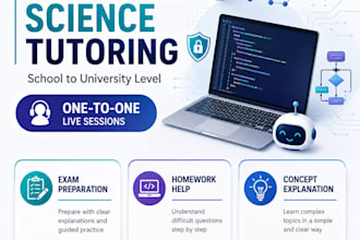 tutor computer science from school to university level