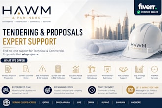 prepare tender, bids, grants and proposal documents