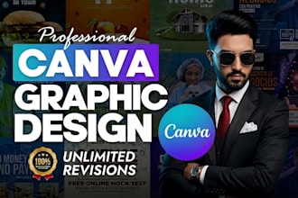 create professional canva graphic designs perfectly