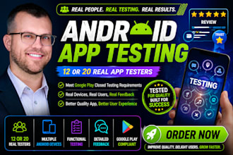 qa review and test your app, website review, and android app user experience