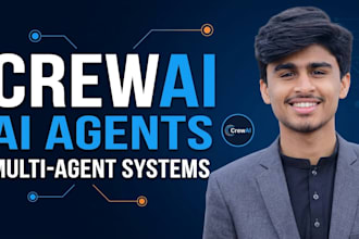 build custom ai agents and multi agent systems using crewai
