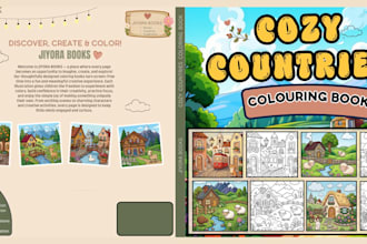 design kids coloring book and dot to dot activity book for kdp
