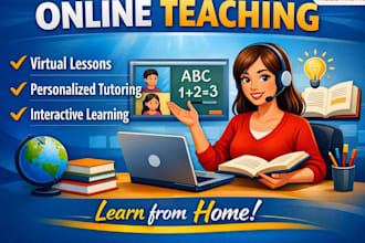 teach students who wants to learn subjects like english, , hindi, social science