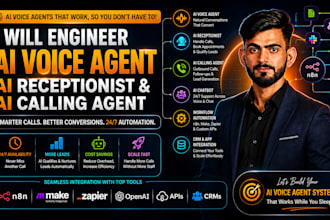 engineer ai voice agent, ai receptionist and ai calling agent