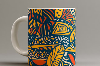 create coffee mug design for your pod business