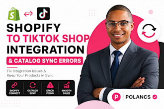 fix shopify to tiktok shop integration and catalog sync errors