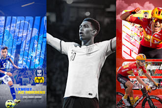 design custom sports posters, graphics, banners and flyers