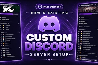 create and setup best gaming discord server