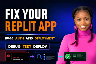 fix replit app bug, auth, apis, and deployment errors