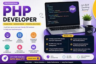 develop a professional wordpress or custom coded website