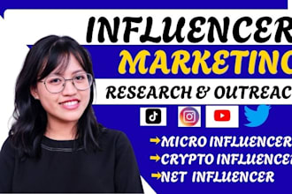 do micro influencer research tiktok instagram crypto outreach nft marketing