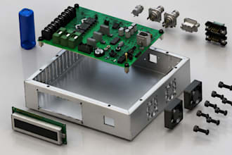 custom pcb enclosure solidworks electronics housing for product manufacturing