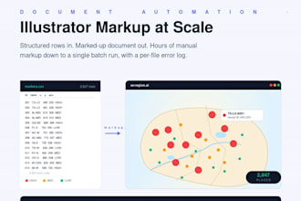 batch process your photoshop and illustrator files with a script