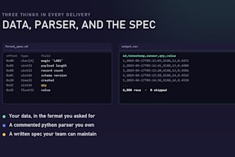 reverse engineer your file format and convert it to csv or json