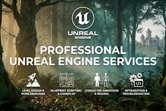 create a complete unreal engine 5 multiplayer game with advanced ai