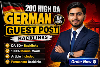 do SEO dofollow german guest post backlinks on high da sites