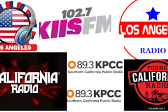guarantee airplay for your song on los angeles , california radio stations