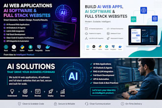 build ai web applications, ai software, and websites
