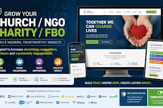 do church non profit ngo donation fundraising charity crowdfunding fbo website