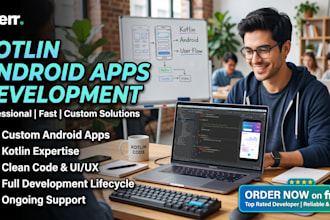 develop a native android app in kotlin and jetpack compose